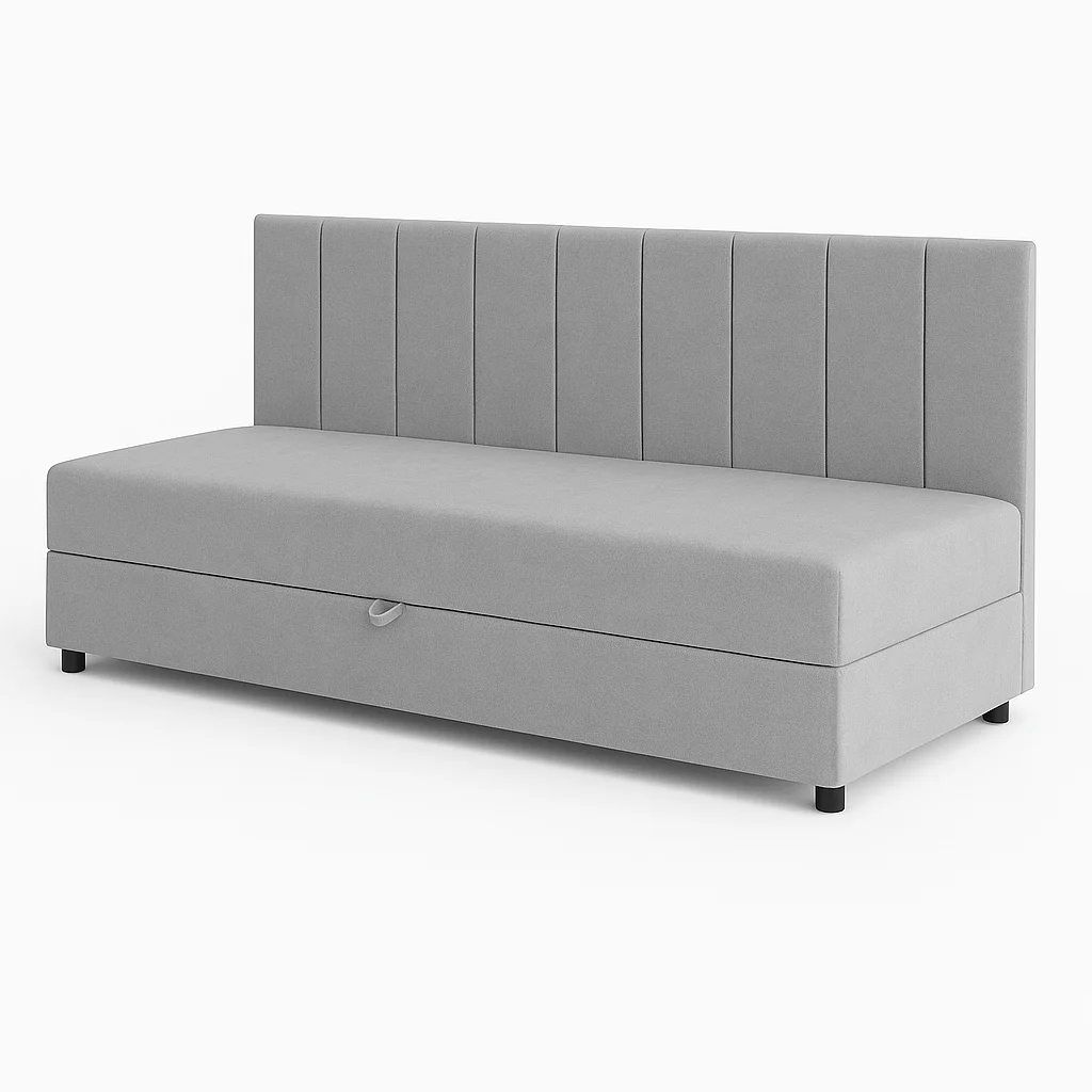 Einzelbett Sofaro 80x200 Graphit