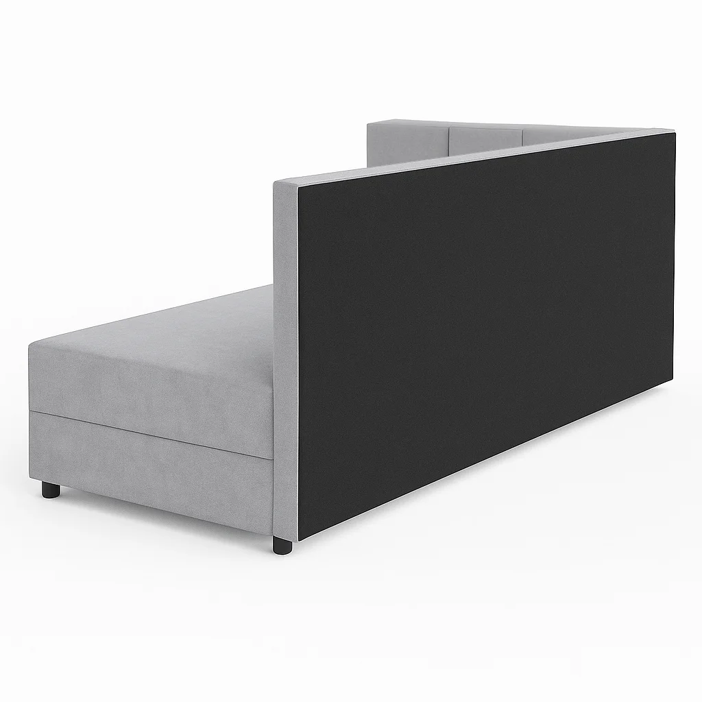 Jednolůžková postel s úložným prostorem Sofaro Plus 80x180 Růžová