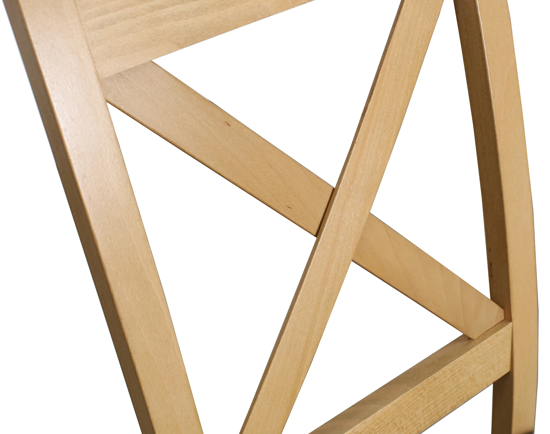 Sada 2x čalouněných židlí s křížovou opěrkou do jídelny dub artisan/tyrkysová