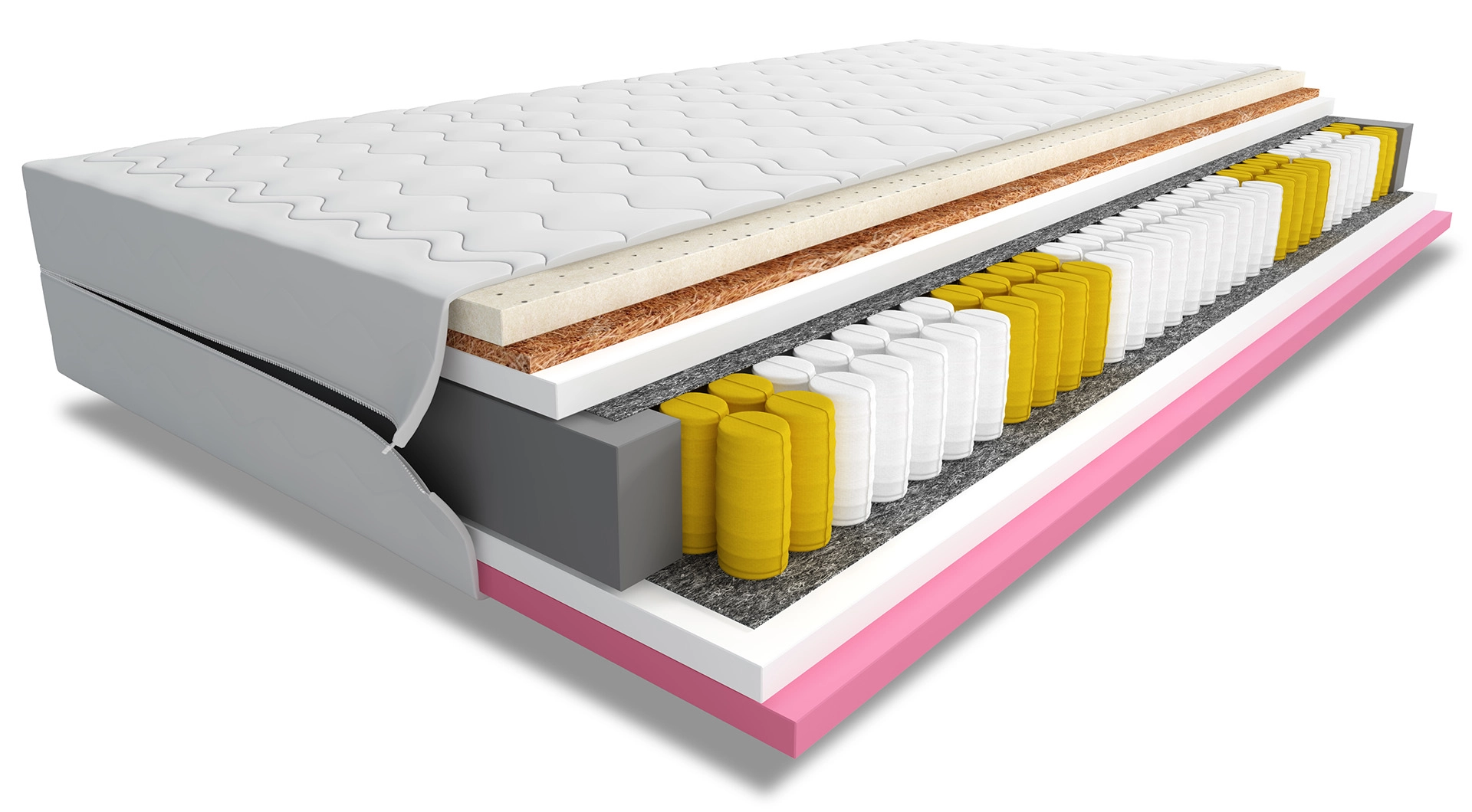 Materac do spania kieszeniowy Suamo 80x180 jednoosobowy